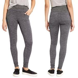 ATHLETA HERRINGBONE METRO LEGGING SIZE LARGE